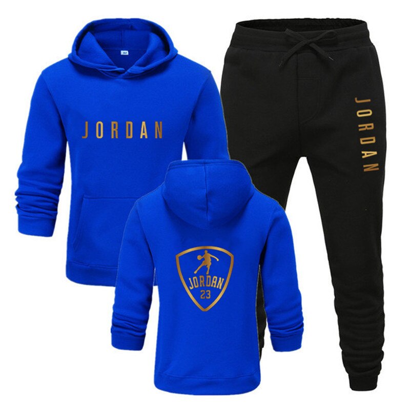 2 Pieces Sets Tracksuit Men Hooded Sweatshirt+pants Pullover Hoodie Sportwear Suit Ropa Hombre Casual Men Clothes Size S-3XL