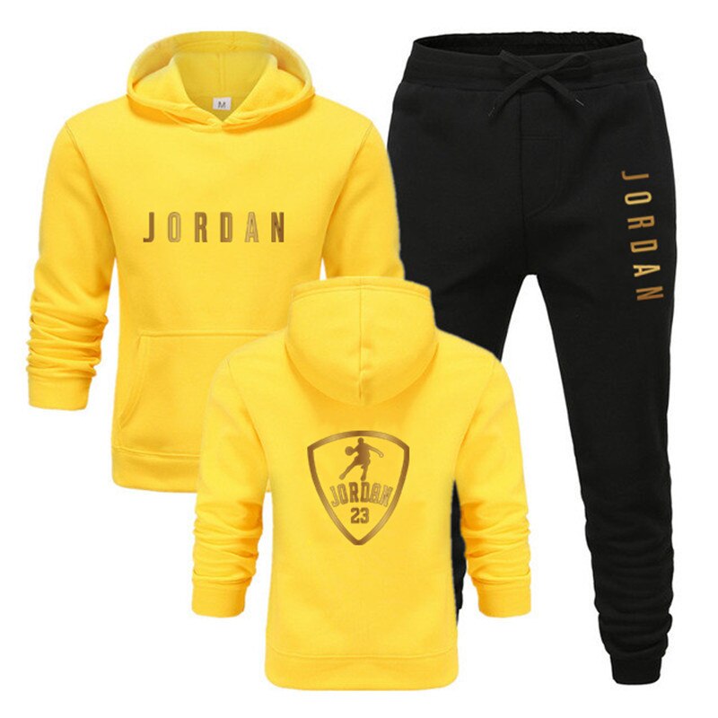 2 Pieces Sets Tracksuit Men Hooded Sweatshirt+pants Pullover Hoodie Sportwear Suit Ropa Hombre Casual Men Clothes Size S-3XL