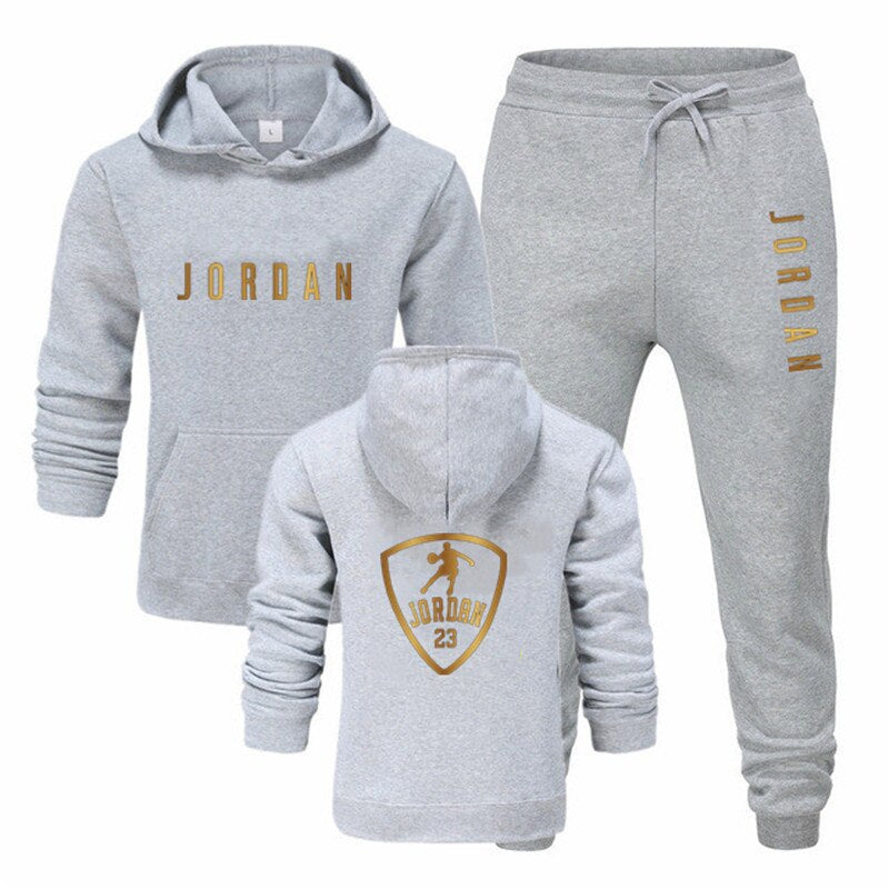 2 Pieces Sets Tracksuit Men Hooded Sweatshirt+pants Pullover Hoodie Sportwear Suit Ropa Hombre Casual Men Clothes Size S-3XL