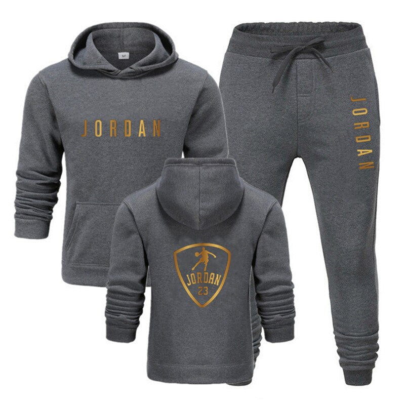 2 Pieces Sets Tracksuit Men Hooded Sweatshirt+pants Pullover Hoodie Sportwear Suit Ropa Hombre Casual Men Clothes Size S-3XL