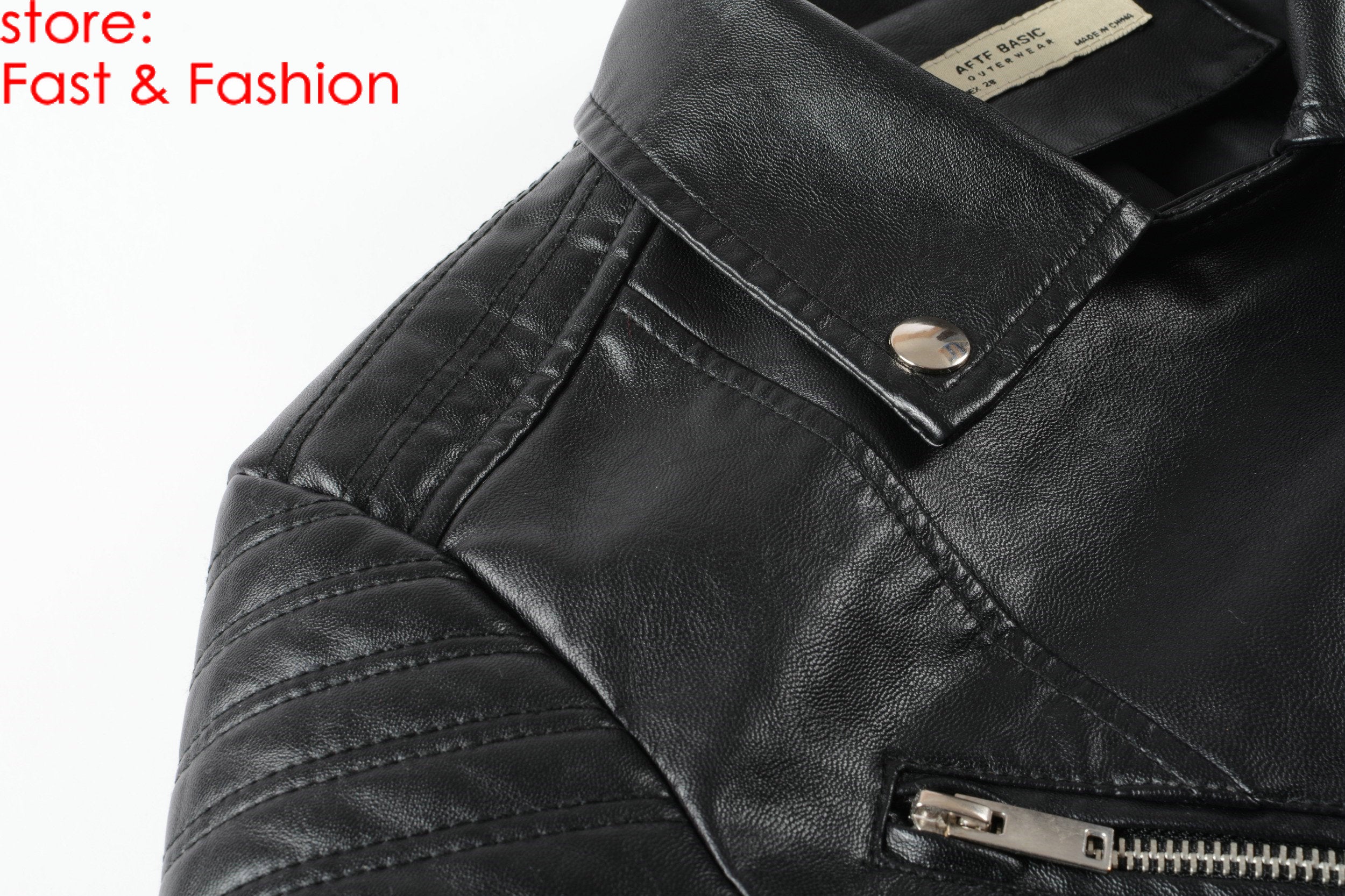 2020 New Fashion Women Motorcycle Faux Leather Jackets Ladies Long Sleeve Autumn Winter Biker Zippers Streetwear Black Coat
