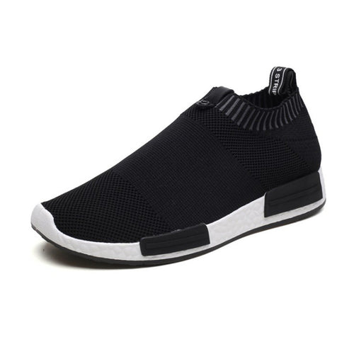 Sneakers Shoes Men Socks Stretch Fabric Male