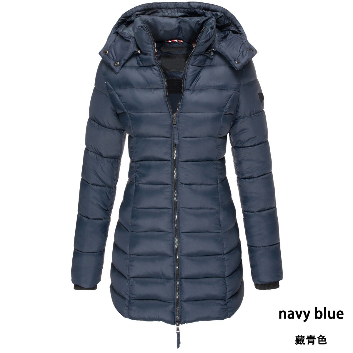 Zogaa Brand Women Parkas Winter Jacket Coat Casual Slim Fit Cotton Padded Jacket Long Parka Women Wadded Warm Hooded Overcoats